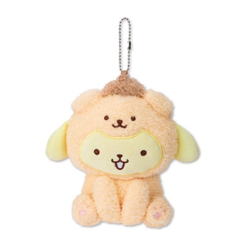 [ORANGE BEAR] AVAIL "Pompompurin 30th Anniversary" Plush Keychain