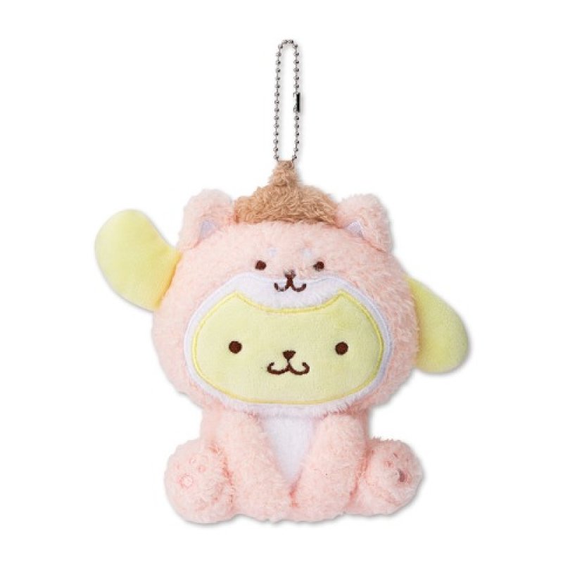 [PINK CAT] AVAIL "Pompompurin 30th Anniversary" Plush Keychain