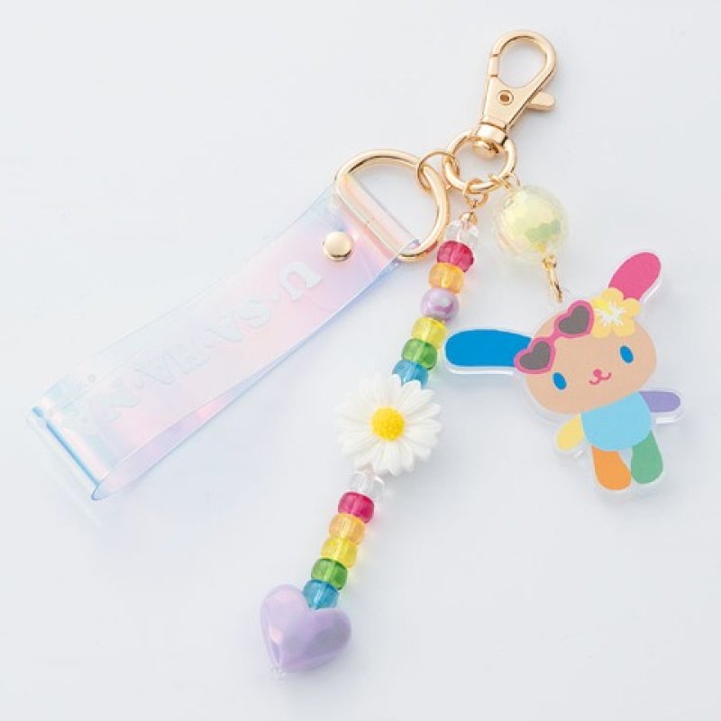 [VINYL STRAP] AVAIL "Usahana Suntan" Triple Bag Charm