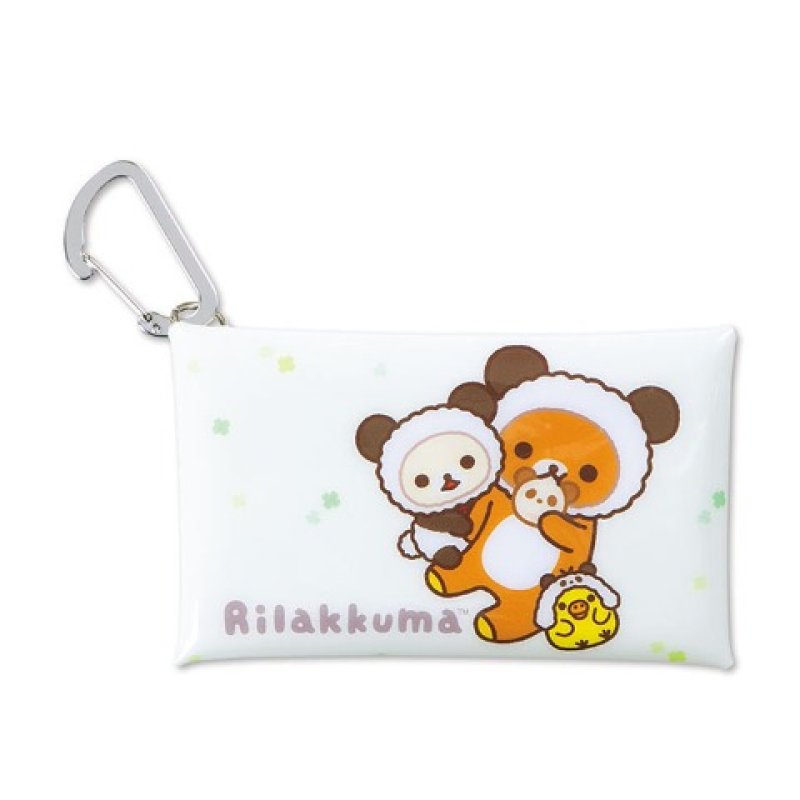 [WHITE] AVAIL "Rilakkuma Panda" PVC Multi Case