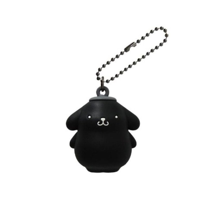 AVAIL "Pompompurin Black & White" PVC Keychain
