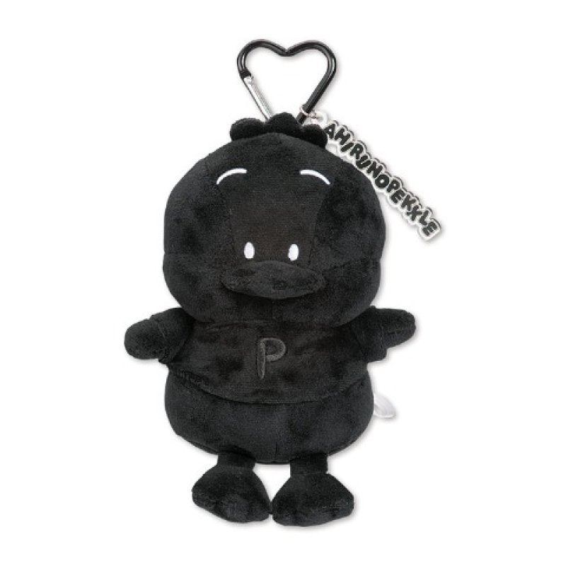 [BLACK] AVAIL "Pekkle Monochrome" Plush Keychain