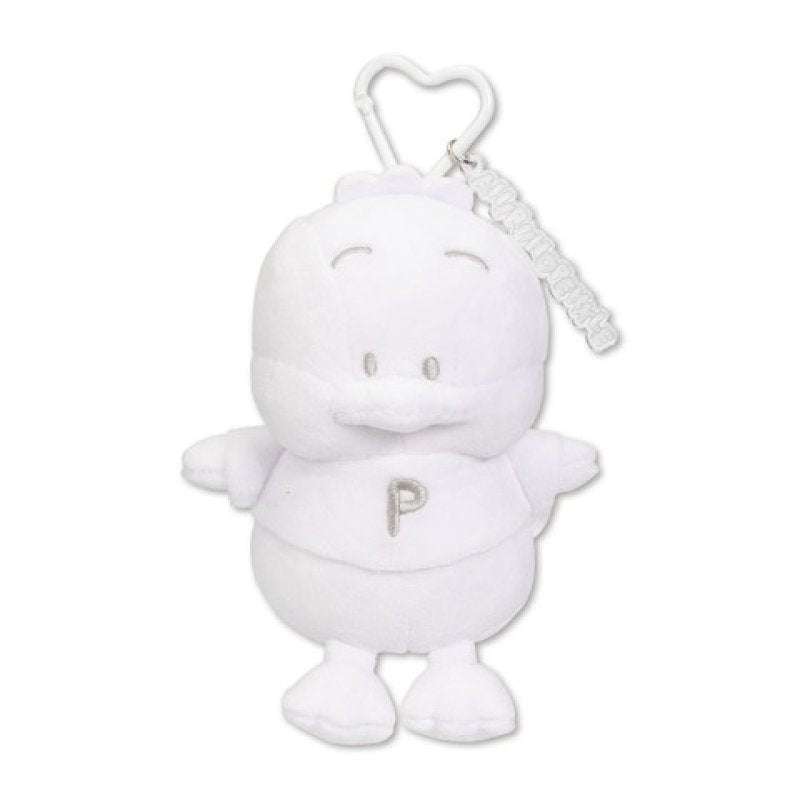 [WHITE] AVAIL "Pekkle Monochrome" Plush Keychain
