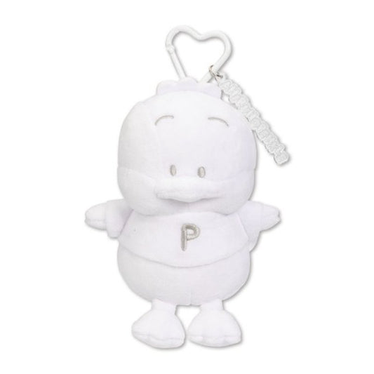 [WHITE] AVAIL "Pekkle Monochrome" Plush Keychain