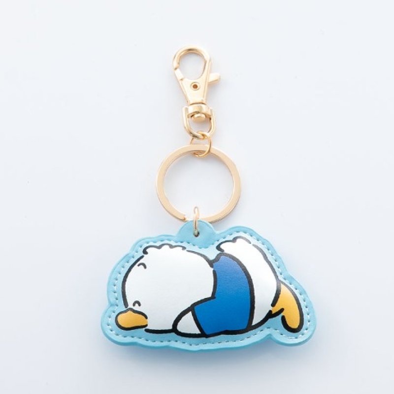 [LAYING] AVAIL "Pekkle" Leather Keychain