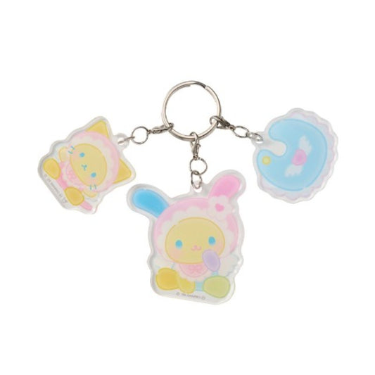 [BABY] AVAIL "Usahana" Triple Keychain