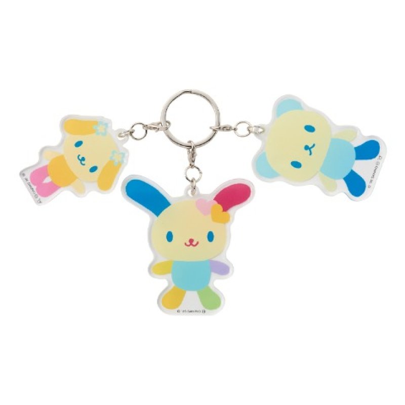 [NORMAL] AVAIL "Usahana" Triple Keychain