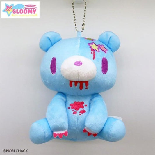 [BLUE] AVAIL "GLOOMY The Naughty Grizzly" Plush Keychain