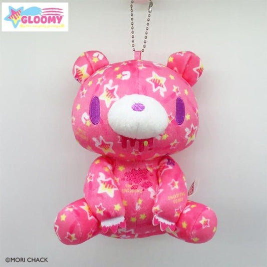 [PINK / SCATTER] AVAIL "GLOOMY The Naughty Grizzly" Plush Keychain
