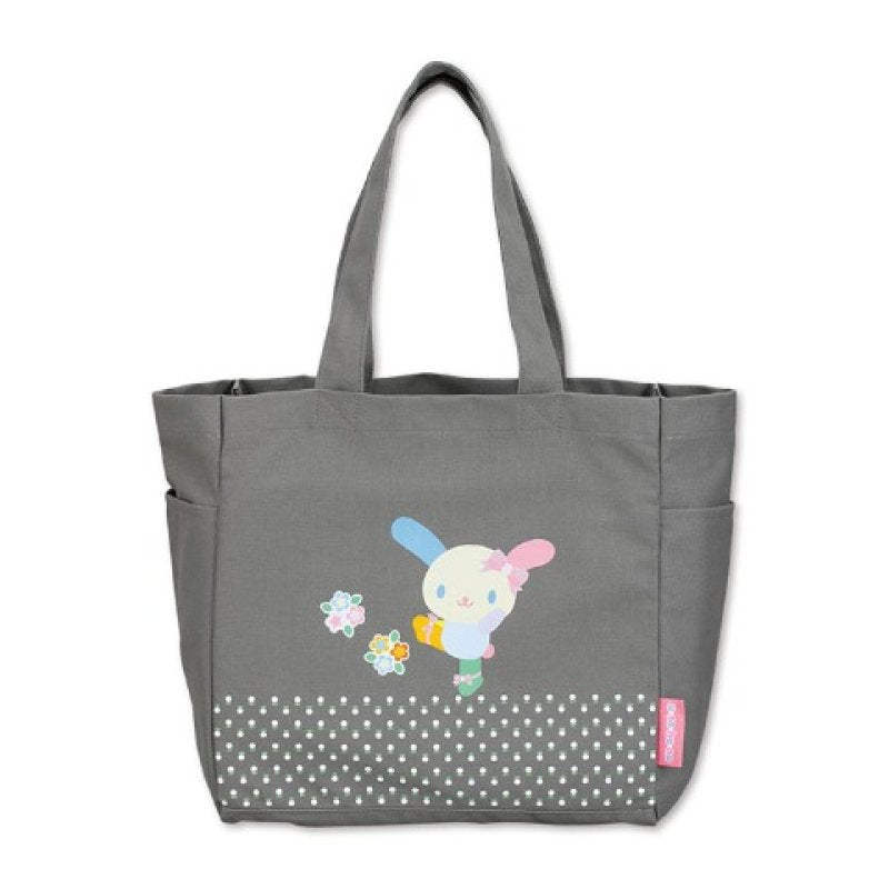 [GRAY] AVAIL "Usahana" Tote Bag with Side Pockets