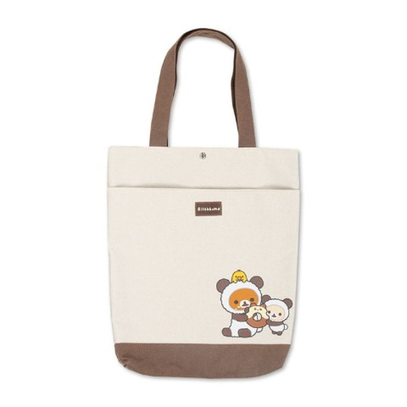 [BEIGE] AVAIL "Rilakkuma Panda" Tote Bag
