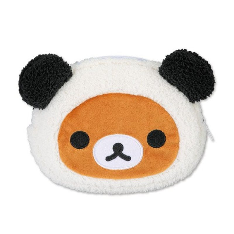 [RILAKKUMA] AVAIL "Rilakkuma Panda" Die Cut Plush Pouch