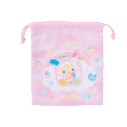 [PINK] AVAIL "Usahana Baby" Drawstring Bag