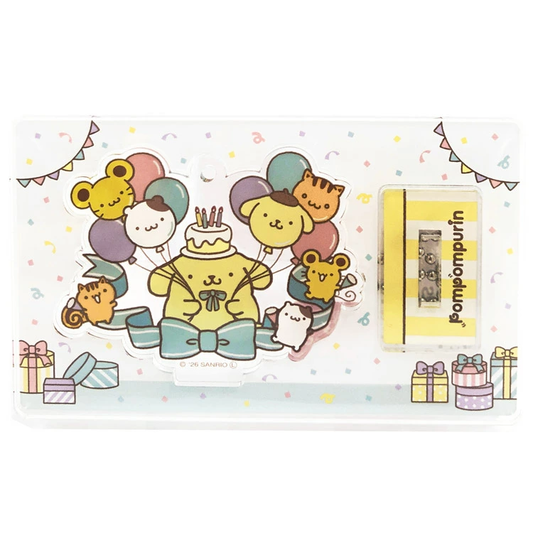 "Pompompurin 30th Birthday" Acrylic Stand Keychain
