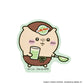 [KURIMANJU KIWI] "Chiikawa Pocket POP UP STORE Fruit" Die-Cut Sticker