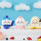 [CHIIKAWA PEACH] "Chiikawa Pocket POP UP STORE Fruit" Plush Keychain