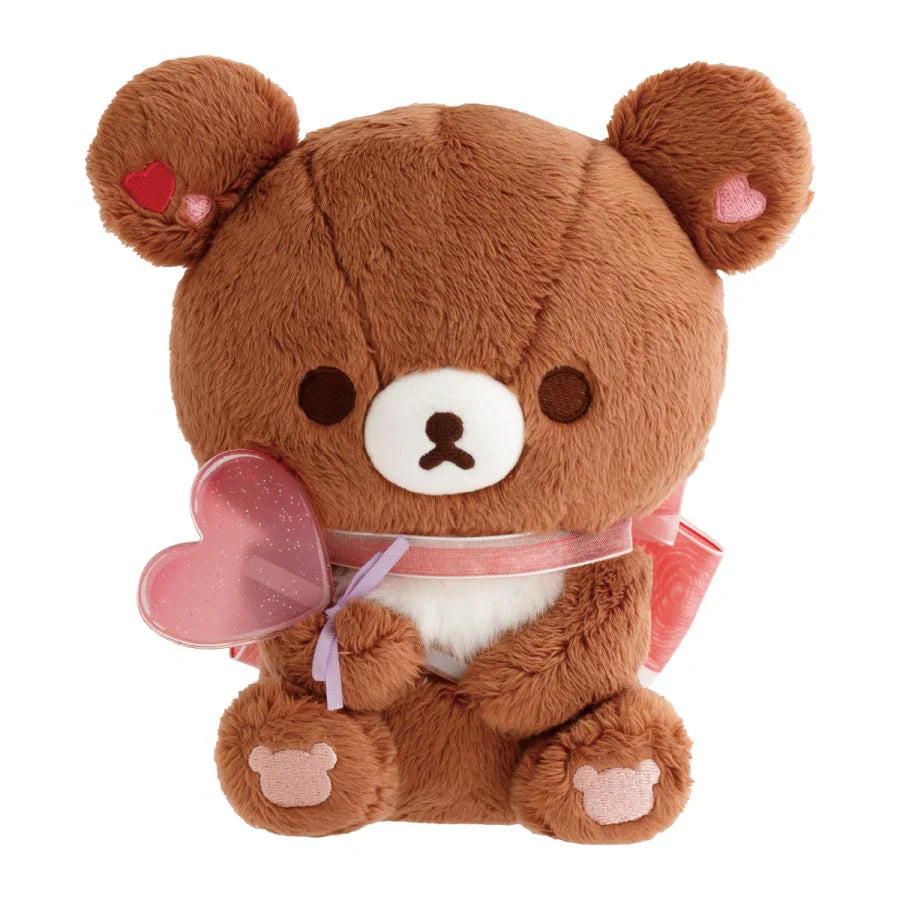 [CHAIROIKOGUMA] LIMITED "Rilakkuma Store Heart Lollipop Candy" Plush