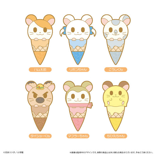 [METAL PIN] "Tottoko Hamtaro Ice Cream" Blind Box