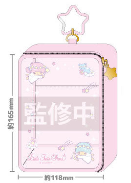 [PINK] "Little Twin Stars Dreamy Journey" Window Pouch