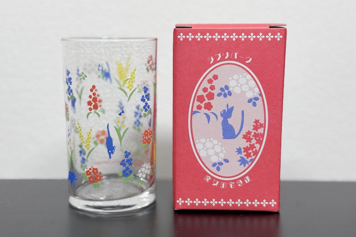 [KIKI'S DELIVERY SERVICE] LIMITED "Adelia x Ghibli Park" Glass Cup