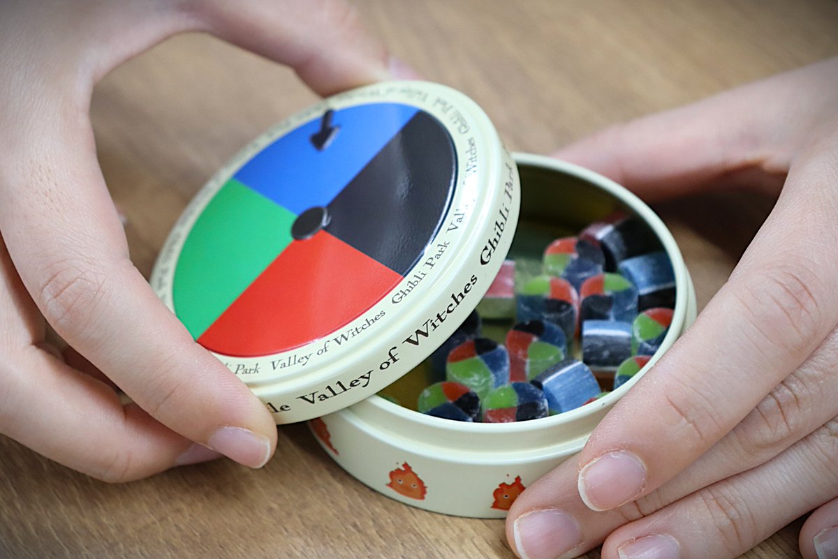 [WHEEL / HOWL'S MOVING CASTLE] LIMITED "Ghibli Park" Candy & Can