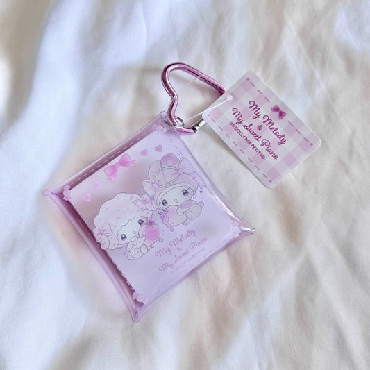 [EXTRA SMALL] "My Melody & My Sweet Piano DOLLY MIX PETIT" Clear Multi Case