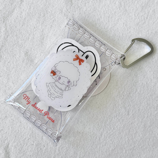 [MY SWEET PIANO] "Sanrio Sweet Cakes" Small Clear Multi Case
