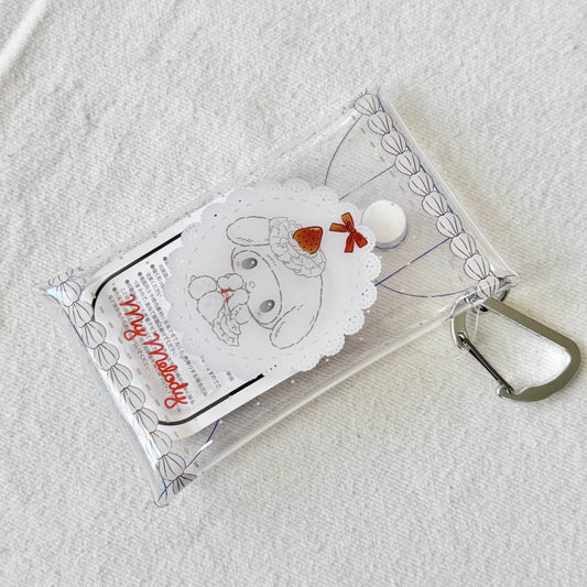 [MY MELODY] "Sanrio Sweet Cakes" Small Clear Multi Case