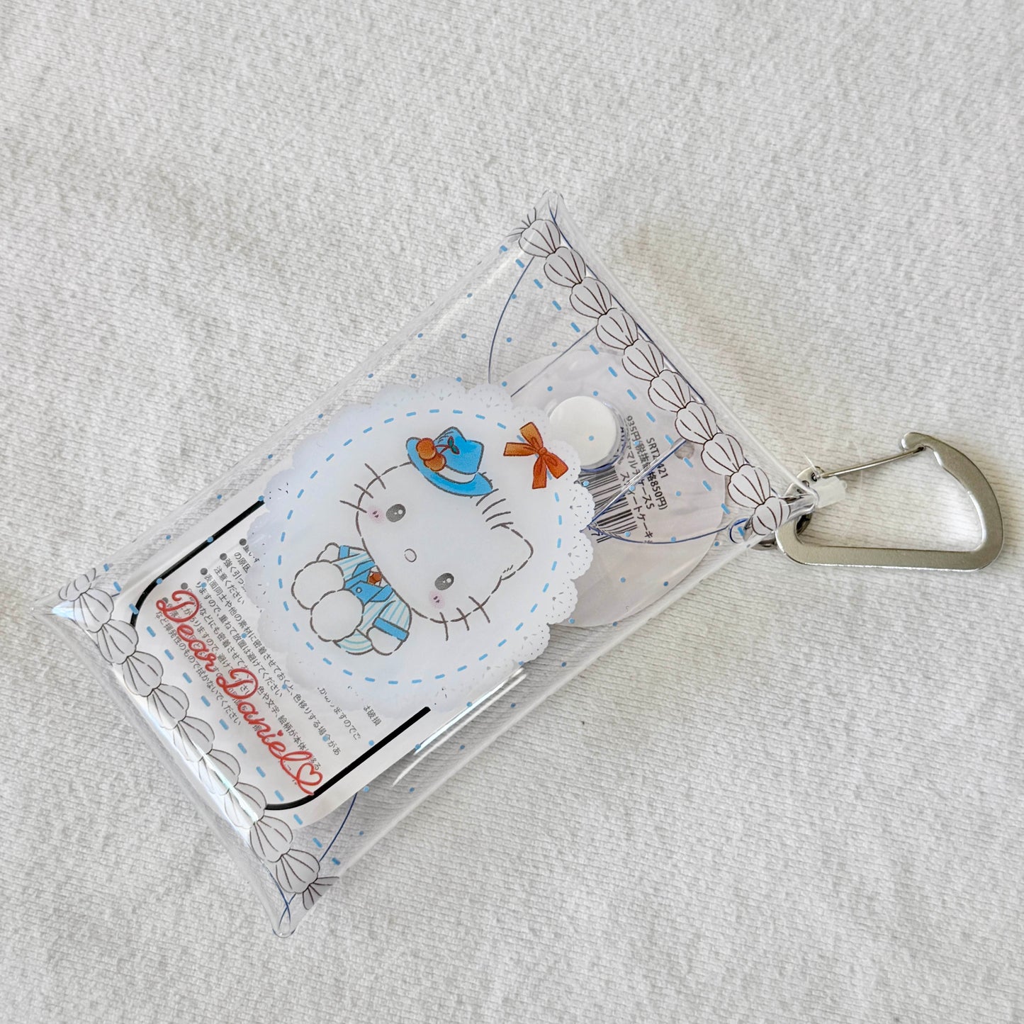 [DEAR DANIEL] "Sanrio Sweet Cakes" Small Clear Multi Case
