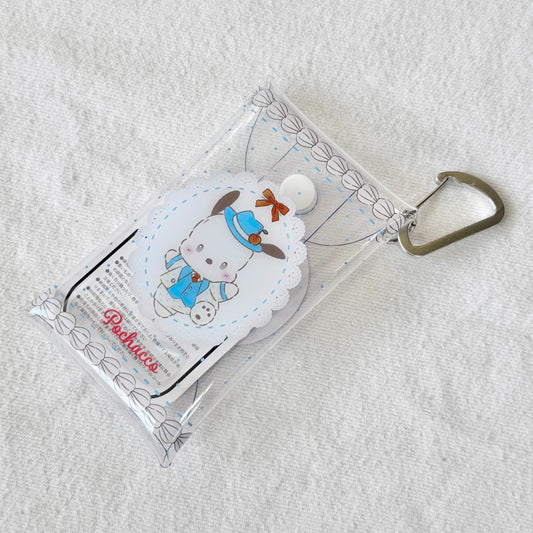 [POCHACCO] "Sanrio Sweet Cakes" Small Clear Multi Case