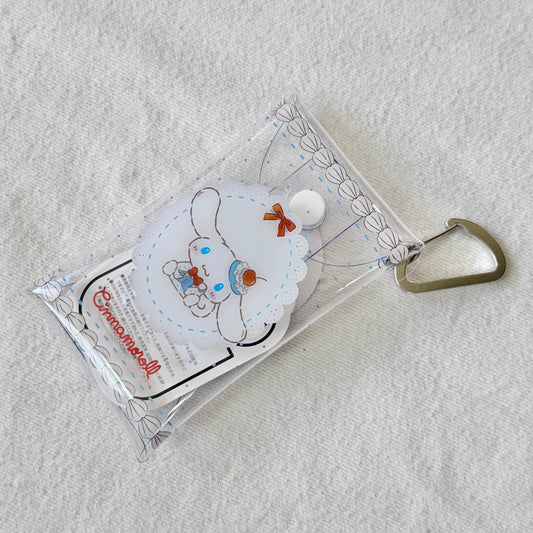 [CINNAMOROLL] "Sanrio Sweet Cakes" Small Clear Multi Case