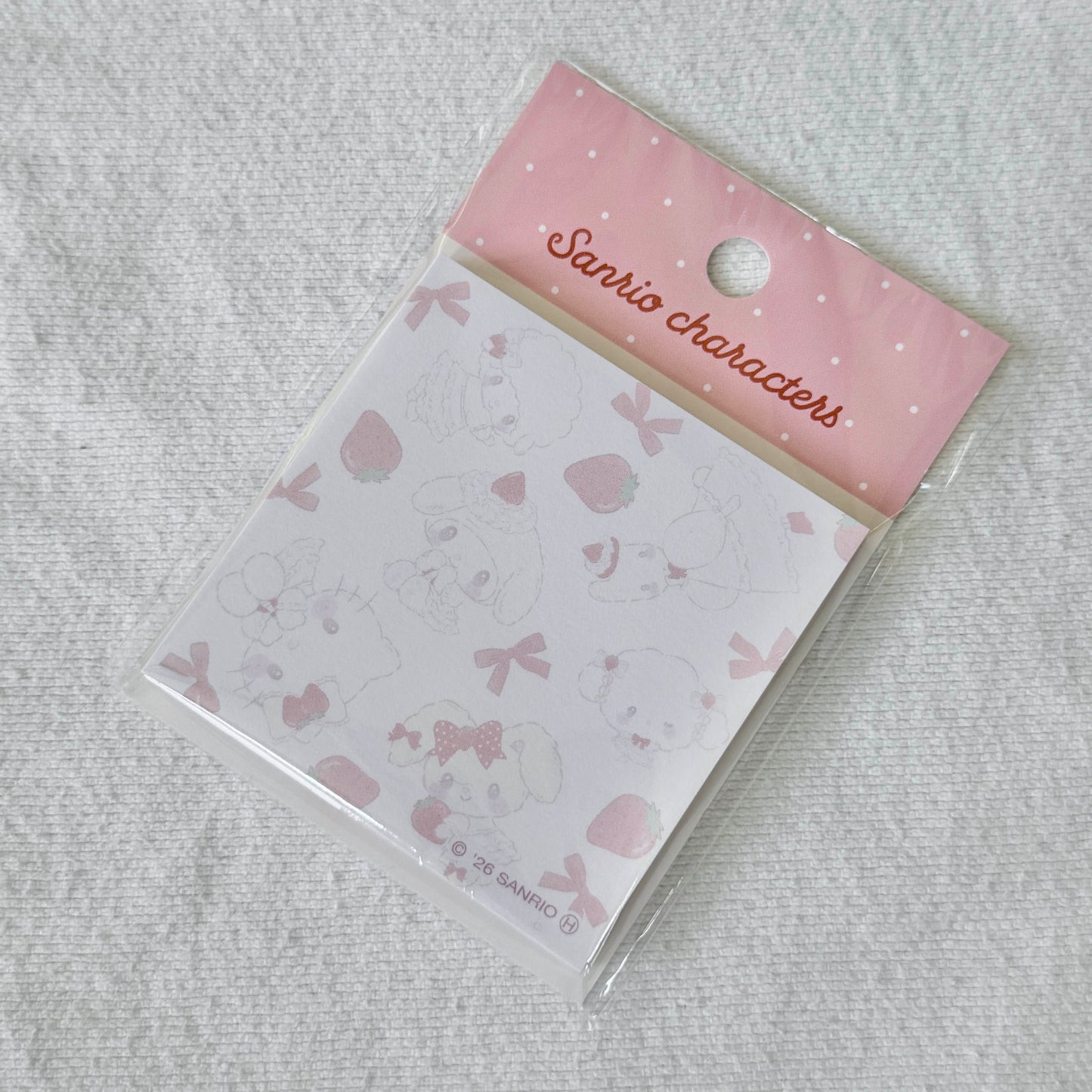 [YELLOW] "Sanrio Sweet Cakes" Sticky Notes