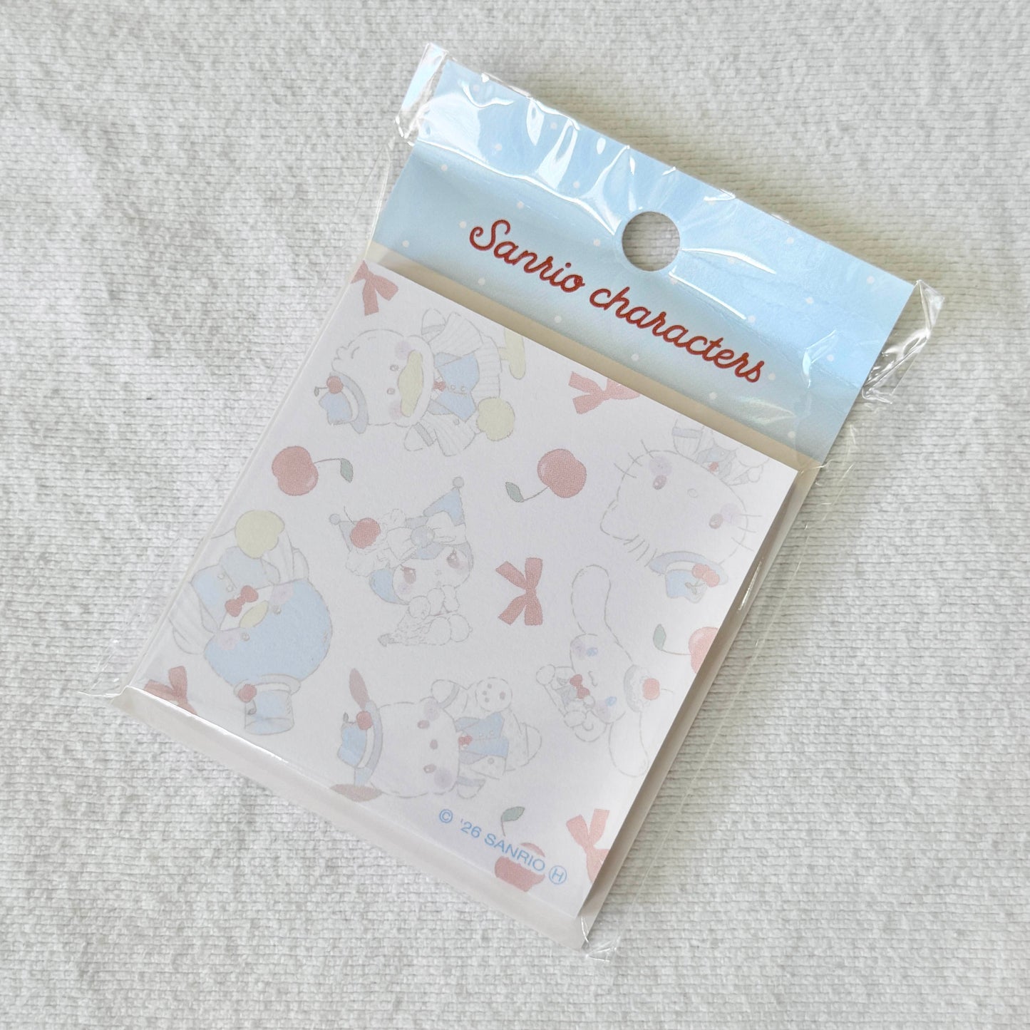 [BLUE] "Sanrio Sweet Cakes" Sticky Notes