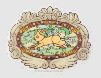 [LEAFEON] LIMITED "PokePark Kanto Eevee Eevee Voyage" Sticker