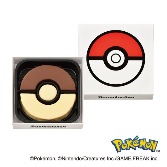 [POKEBALL] "Pokemon Valentine 2026" Chocolate Baumkuchen Cake