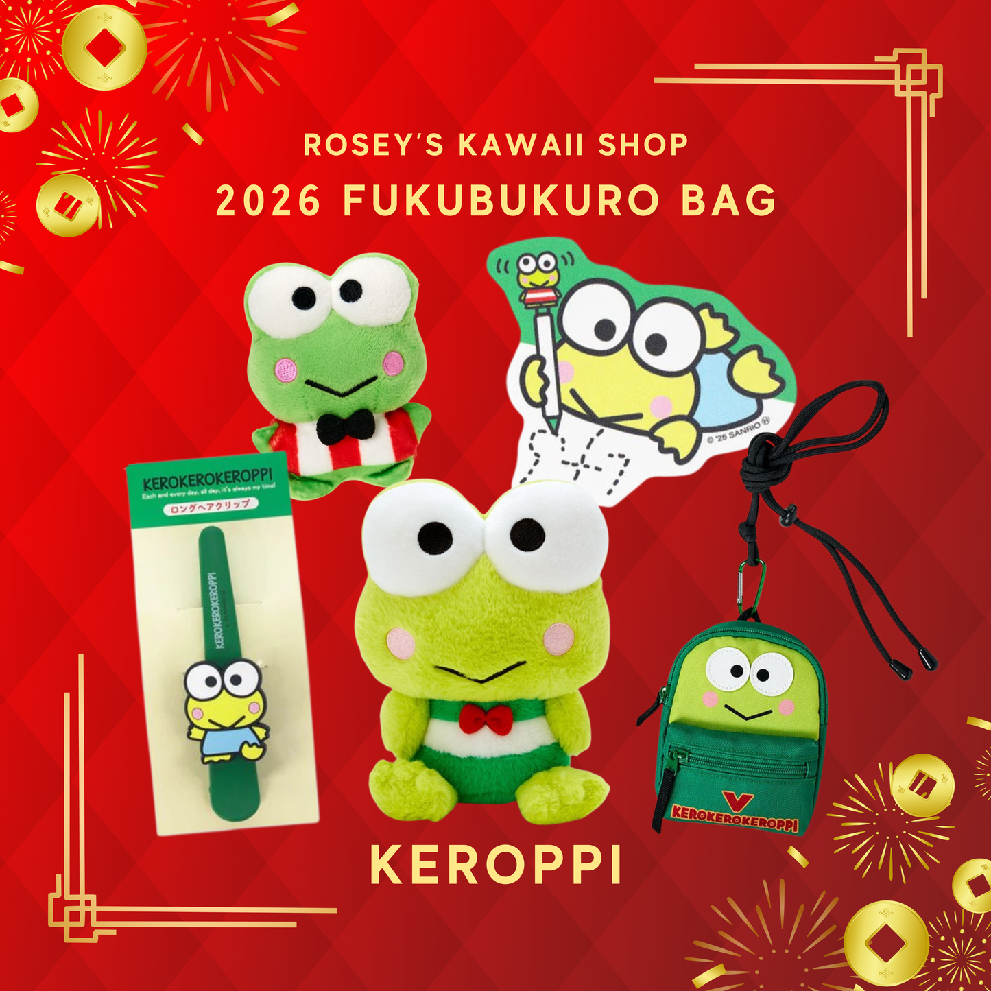 [KEROPPI] "2026 Fukubukuro Lucky Bag"