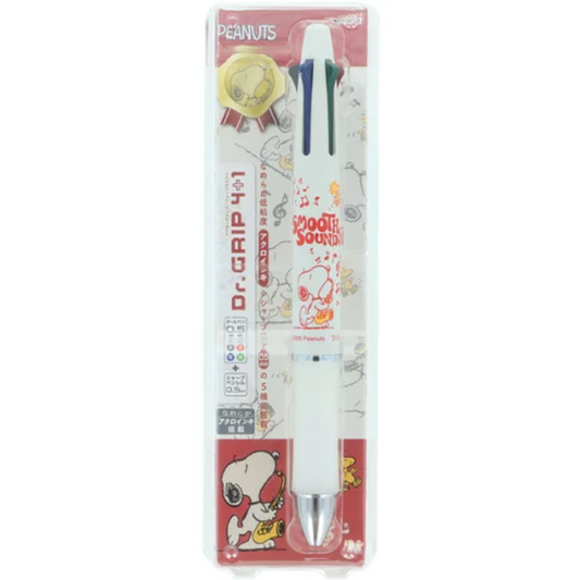 "Snoopy Dr.Grip 4+1" Ballpoint Pen