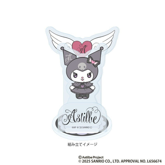 [A / CUPID WINGS] "Astilbe x Kuromi" Acrylic Stand - Rosey’s Kawaii Shop