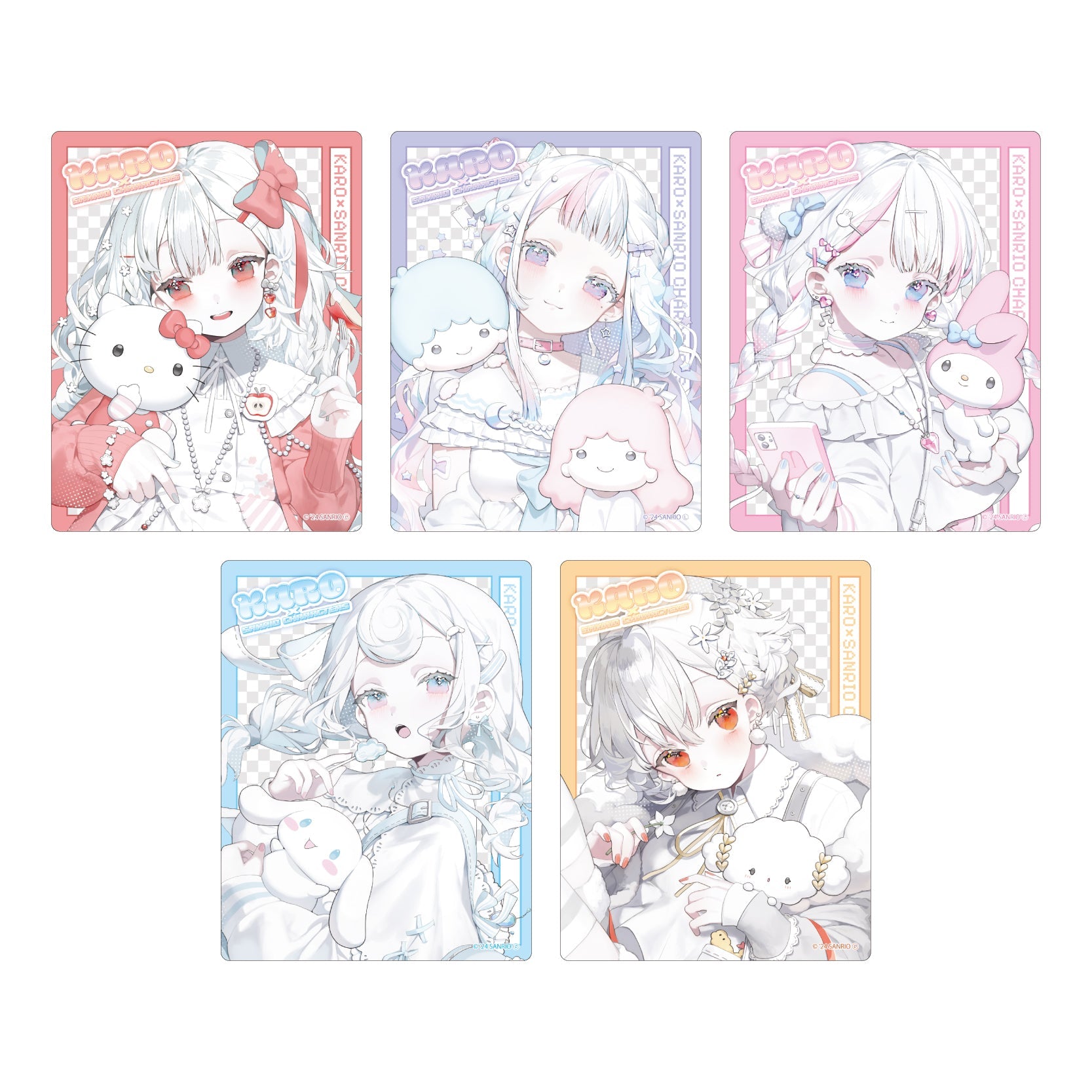 [ACRYLIC CARD] "KARO x Sanrio" Blind Bag - Rosey’s Kawaii Shop