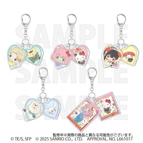 [ACRYLIC KEYCHAIN] "SPY x FAMILY x Sanrio" Blind Bag - Rosey’s Kawaii Shop