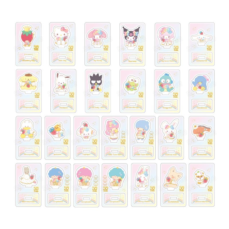 [ACRYLIC STAND] "Ichigo Shinbun 50th Anniversary x Munyugurumi Patio POPUP STORE" Blind Bag - Rosey’s Kawaii Shop