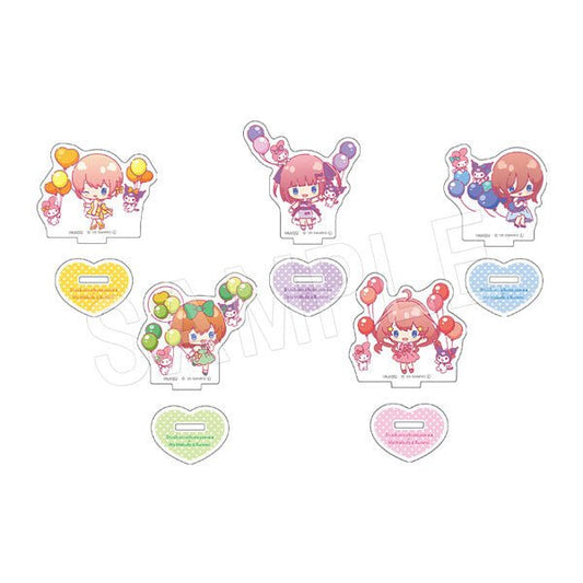 [ACRYLIC STAND] "The Quintessential Quintuplets x My Melody & Kuromi Balloon & Ribbon" Blind Bag - Rosey’s Kawaii Shop