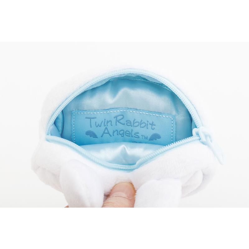 [TWIN RABBIT ANGEL] "San-X Universe" Plush Mini Pouch
