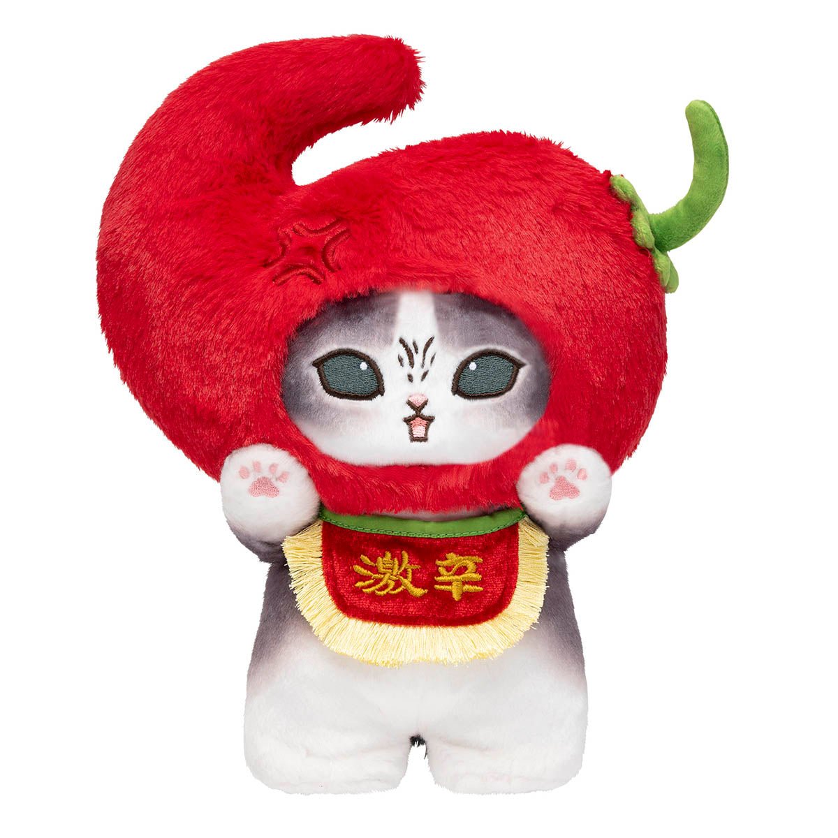 [ANGRY CHILI PEPPER] "Mofusand Bring Good Fortune Series" Medium Plush - Rosey’s Kawaii Shop