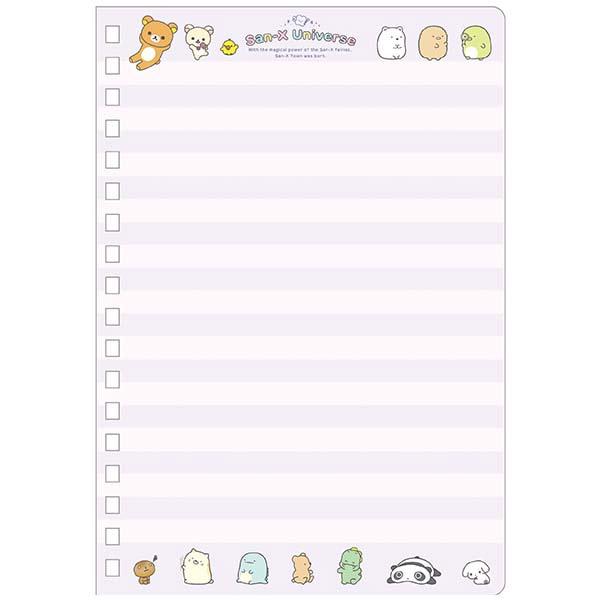 [PINK] "San-X Universe" Spiral Notebook