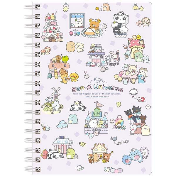 [PINK] "San-X Universe" Spiral Notebook