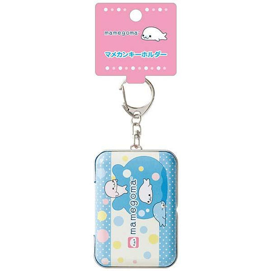 [MAMEGOMA] "San-X Universe" Mamekan Tin Keychain