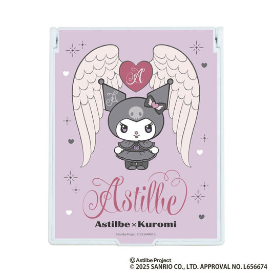 "Astilbe x Kuromi" Folding Mirror - Rosey’s Kawaii Shop