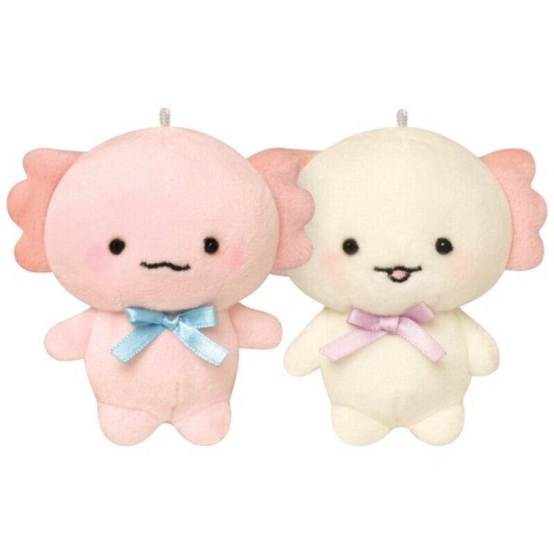 [AXOLOTL] "Nico Nui Animals Magnet Plush" Keychain Set - Rosey’s Kawaii Shop