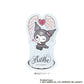 [B / ANGEL WINGS] "Astilbe x Kuromi" Acrylic Stand - Rosey’s Kawaii Shop